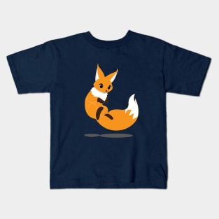 Cute Fox Vector Kids T-Shirt